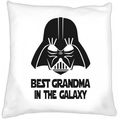 Poduszka na dzień babci Best grandma in the galaxy